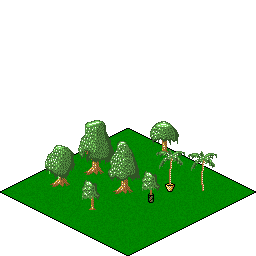 some tiny isometric trees