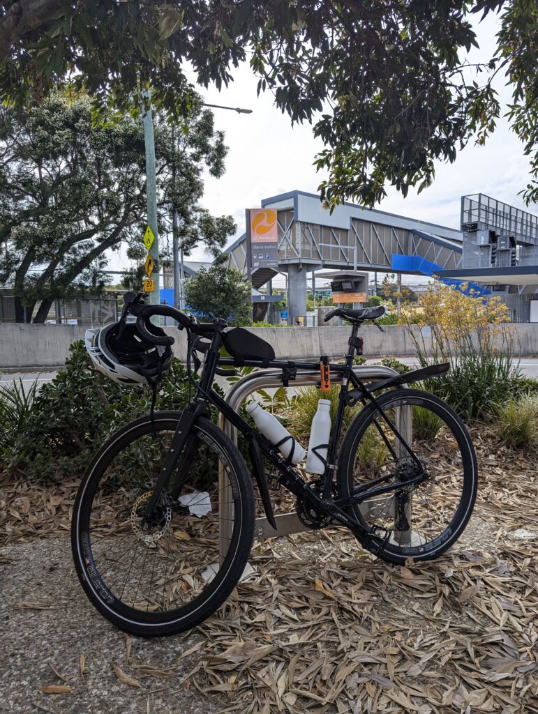 Nice bike at Darra station